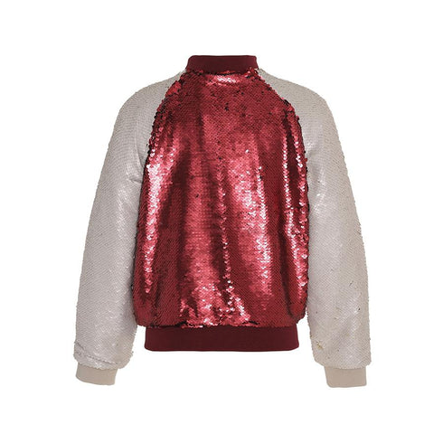 Chamarra Humbertha Carmine Red