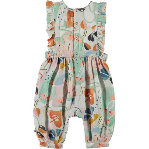 Jumpsuit Papercut Flowers