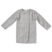 Abrigo Pastel Check