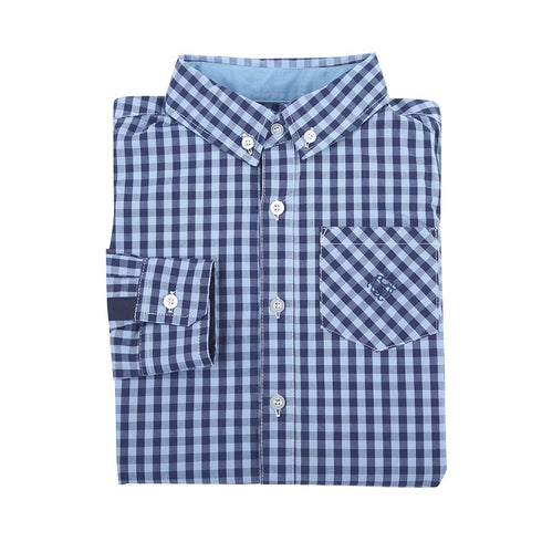 Camisa a Cuadros con Bolsillos