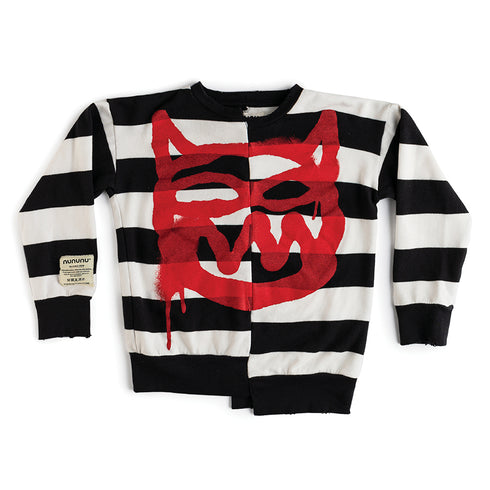 Playera Unbalanced Mischief Cat