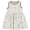 Vestido Reflections Grid Organic