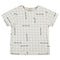 Playera Reflection grid organic