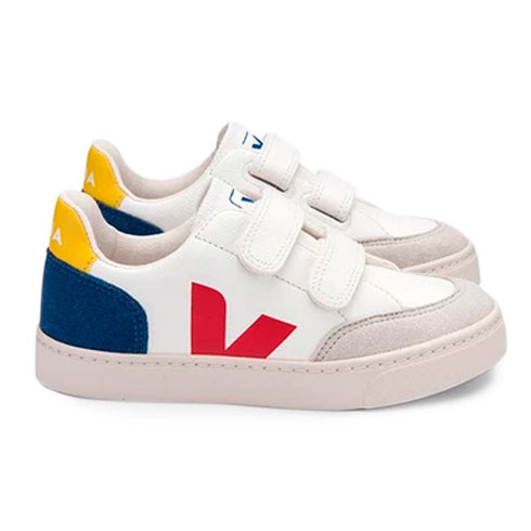 Tenis V-12 Velcro Extra White Multico Indigo