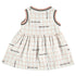 Vestido Reflections Grid Organic