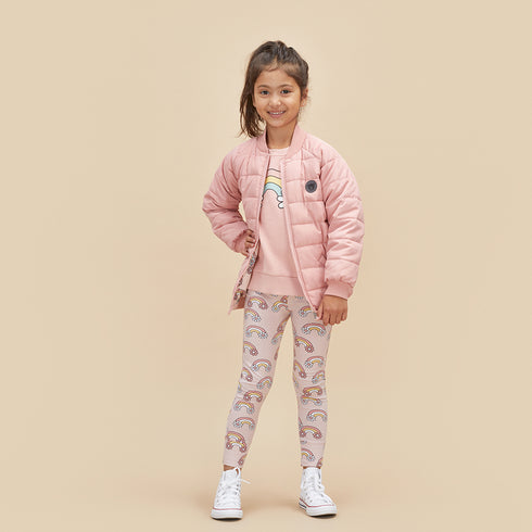 Chamarra Bomber Reversible Rainbow