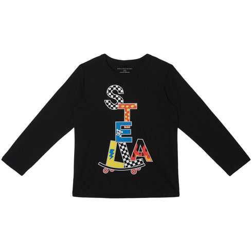 Playera Stella Long Black