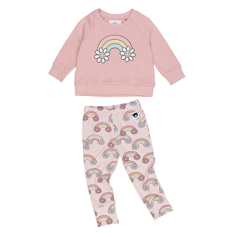 Conjunto Daisy Rainbow