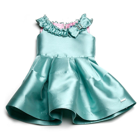 Vestido Green Bow