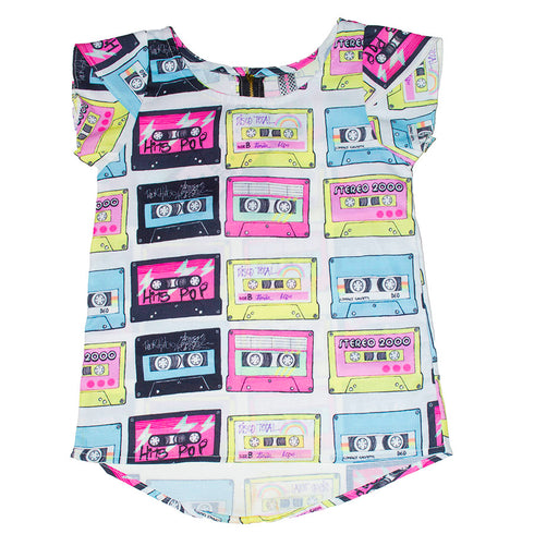Blusa Play Casette