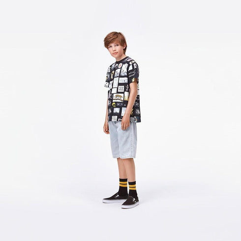 Playera Roxo Scrapbook Black