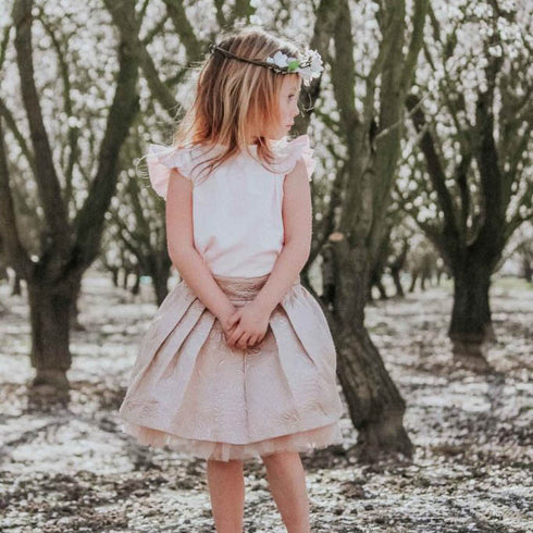 Falda Rose Gold Scoop Pocket