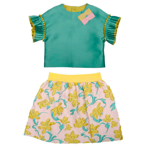 Conjunto Floral Origami