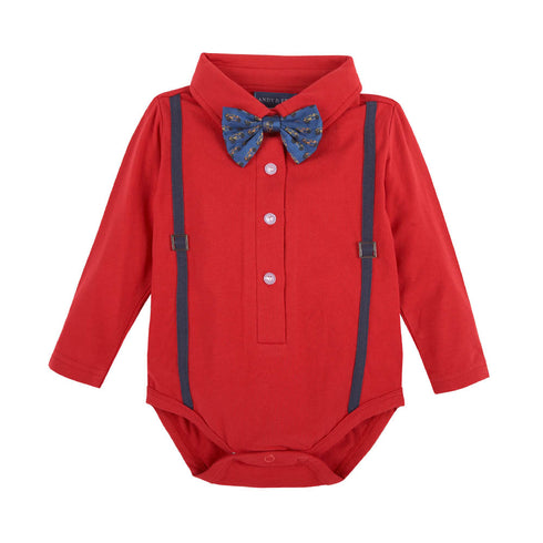 Mameluco Navy Bow