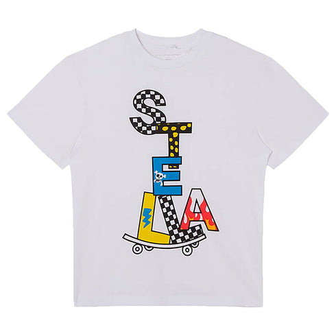 Playera Stella White