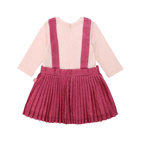 Vestido Pleated Leopard