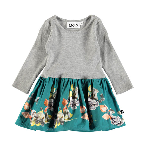 Vestido Playful Squirrels Baby