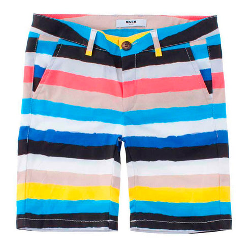 Bermudas Multicolor Stripes