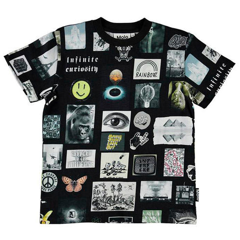 Playera Roxo Scrapbook Black