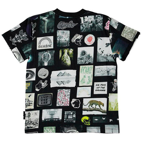 Playera Roxo Scrapbook Black