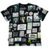 Playera Roxo Scrapbook Black