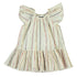 Vestido Cindie Metallic Stripe