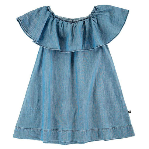 Vestido Cherisa Washed Indigo