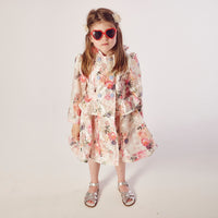 Abrigo Impermeable Floral Rain