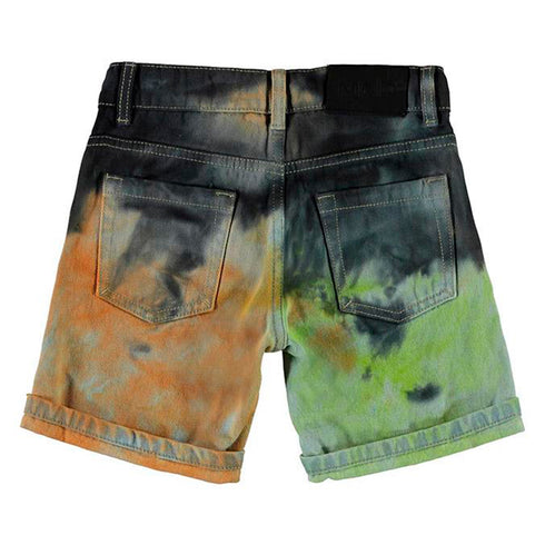 Bermudas Avian Tie Dye
